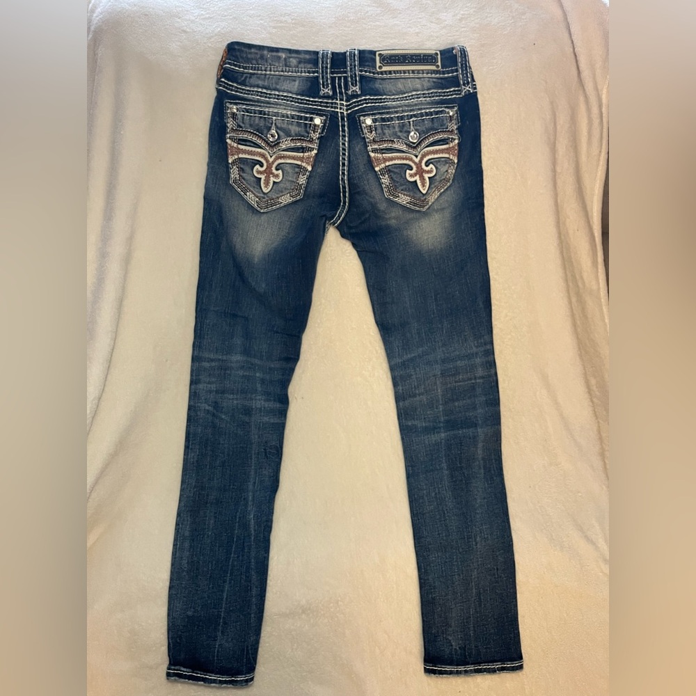 Rock Revival Dianeya Ankle Skinny Jeans, Women’s size 28 - Picture 3 of 14